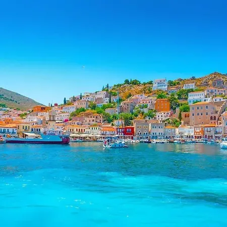 A Sea-Licious Vacation - Chic & Style In Hydra Villa Exterior photo